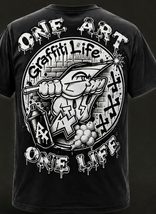 3WG YOU ONLY SEE HALF T-SHIRT – DROP 001