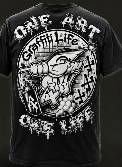 3WG YOU ONLY SEE HALF T-SHIRT – DROP 001