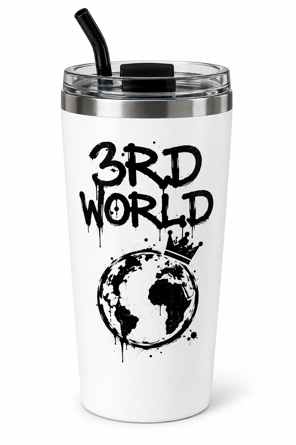 3RD WORLD Globe Tumbler